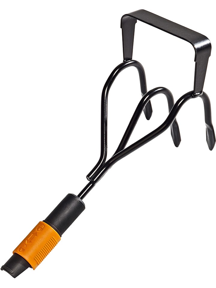 Fiskars Kultywator ręczny "QuikFit" w kolorze czarno-pomarańczowym z odchwaszczaczem rozmiar: onesize