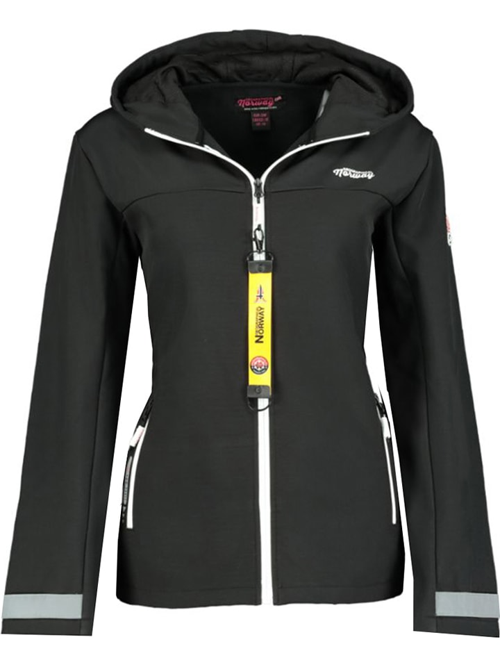 Geographical Norway Kurtka softshellowa "Tanya" w kolorze czarnym rozmiar: XXL