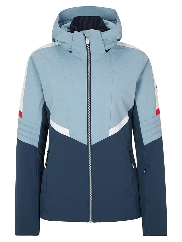 Kurtka narciarska "Tadija" w kolorze granatowo-błękitnym