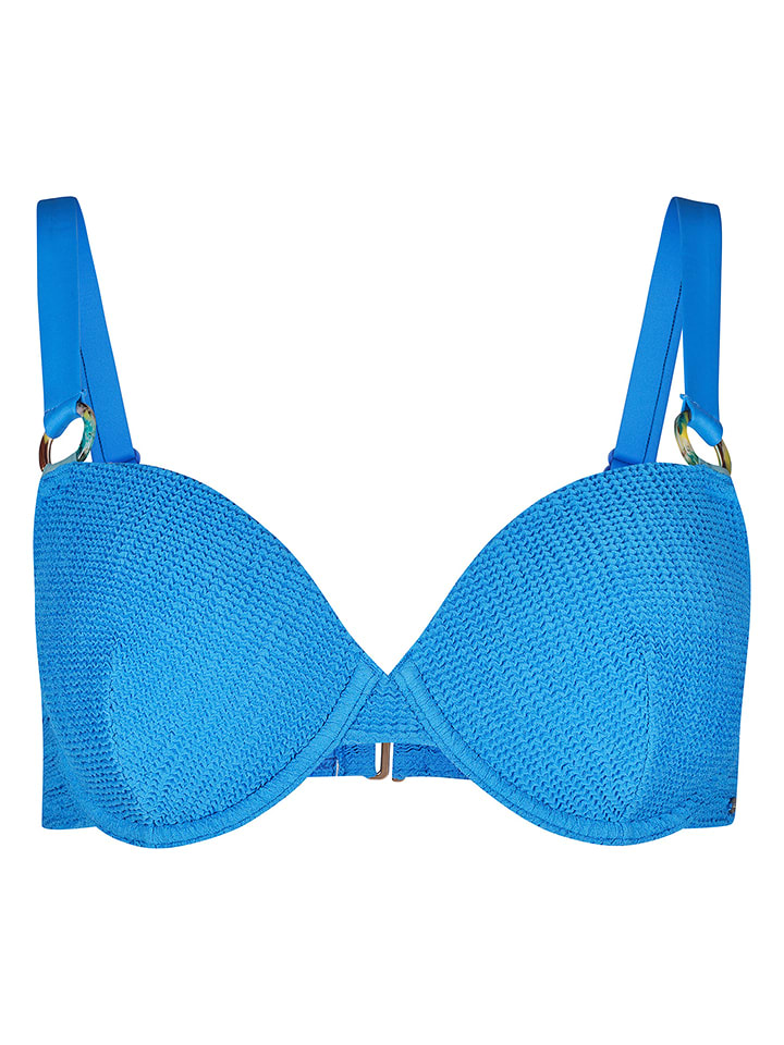 Biustonosz bikini w kolorze niebieskim