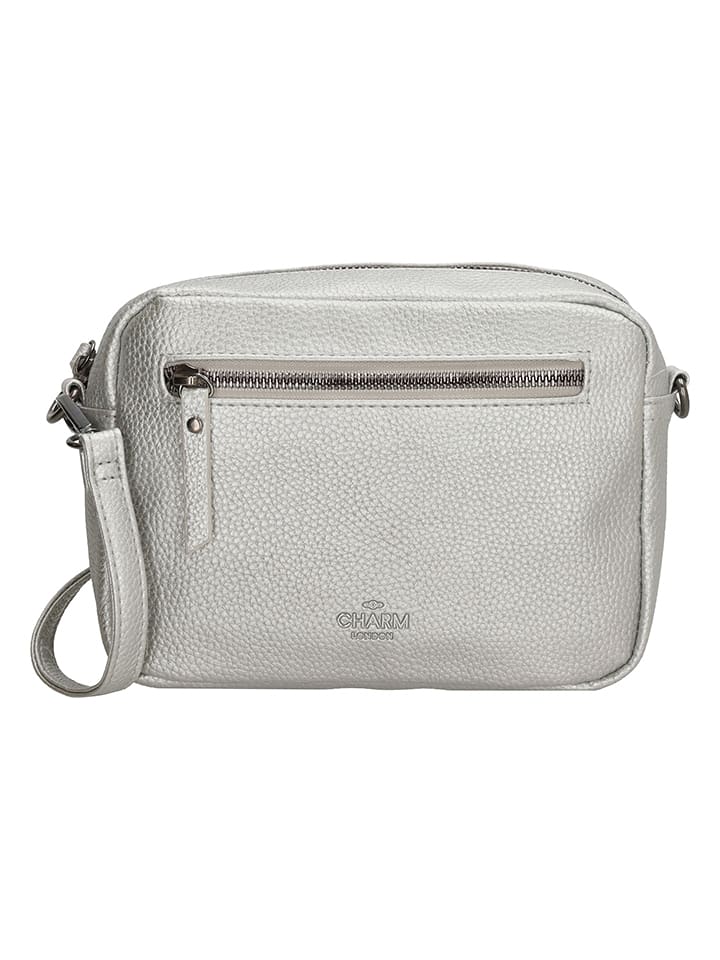 Charm Torebka "New York" w kolorze jasnoszarym - 19 x 14 x 5,5 cm rozmiar: onesize