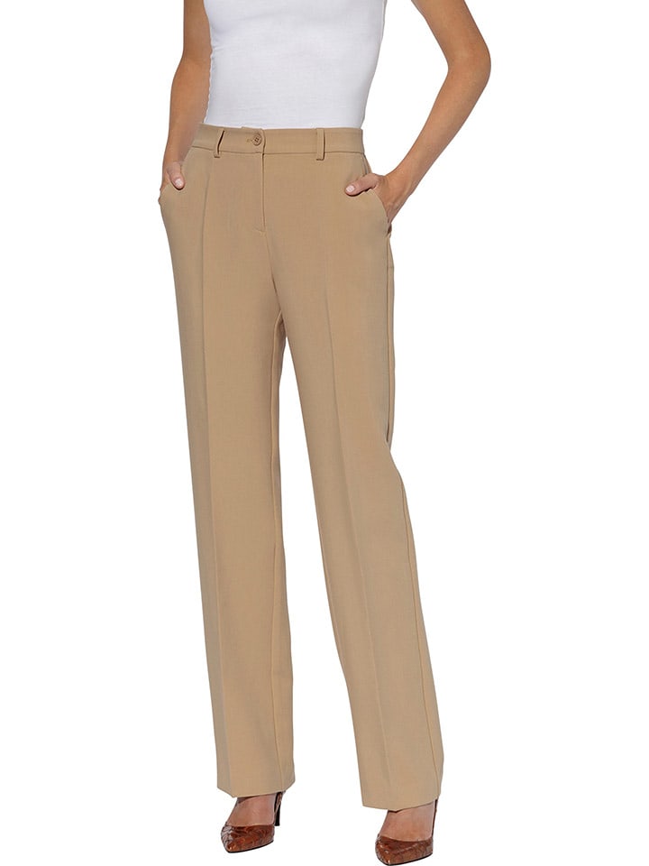 Heine Spodnie w kolorze beżowym rozmiar: 46