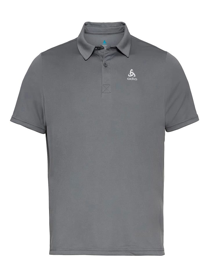 Odlo Funkcyjna koszulka polo "Cardada" w kolorze szarym rozmiar: M