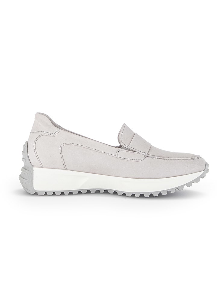 Gabor Skórzane slippersy w kolorze szarym rozmiar: 37