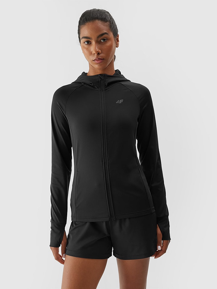 4F Kurtka sportowa w kolorze czarnym rozmiar: L