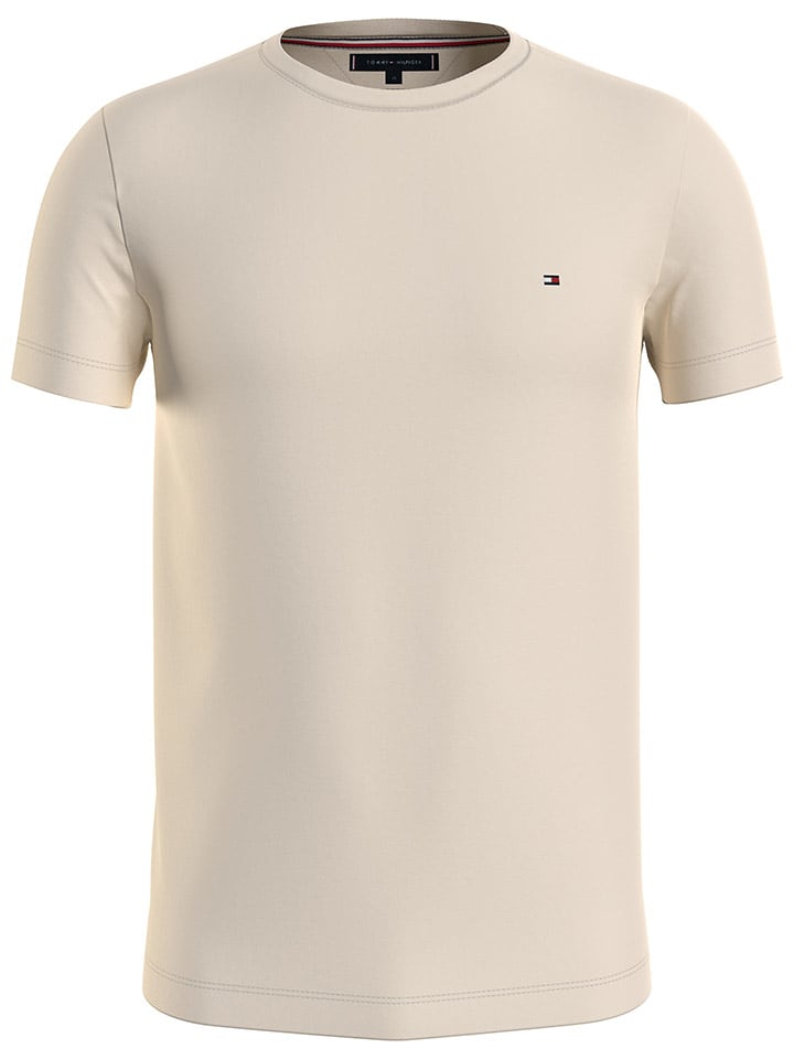 Tommy Hilfiger Koszulka w kolorze beżowym rozmiar: S