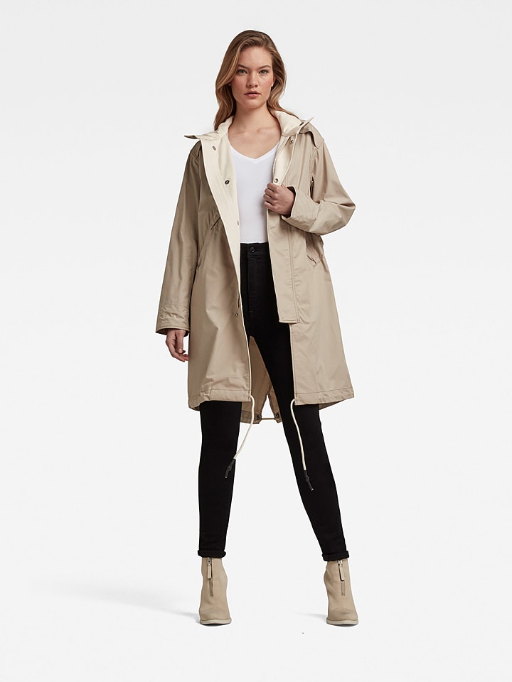 G-Star Parka w kolorze beżowym rozmiar: S