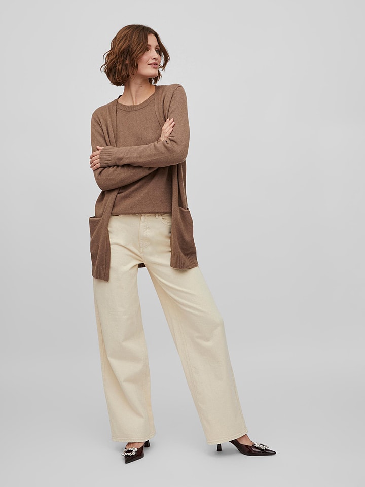 Vila Kardigan w kolorze brązowym rozmiar: M