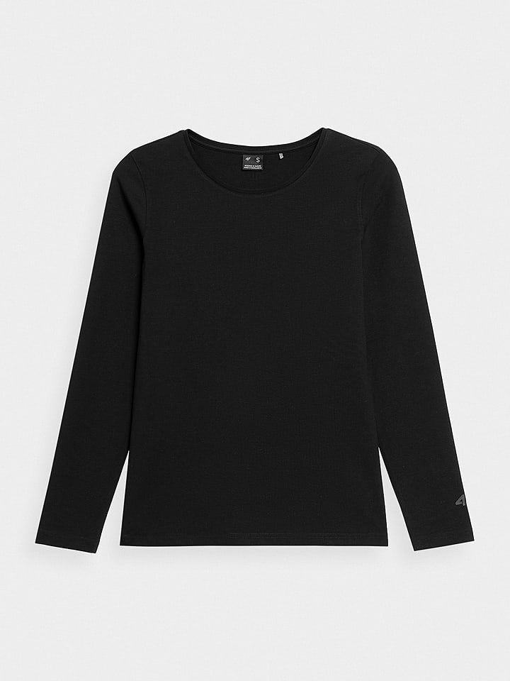 4F Koszulka w kolorze czarnym rozmiar: S