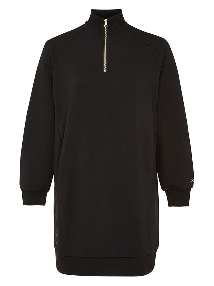 Sukienka dresowa w kolorze czarnym