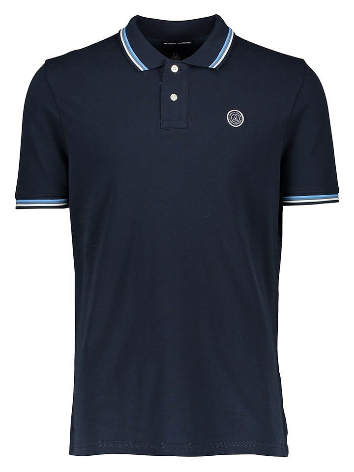 GAASTRA Koszulka polo "Seaweed" w kolorze granatowym rozmiar: M