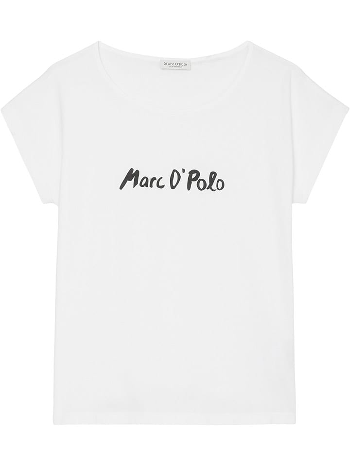 Marc O'Polo Koszulka w kolorze białym rozmiar: L