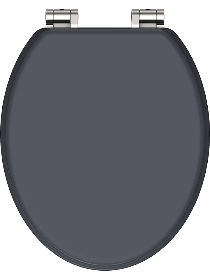 Schütte Wolnoopadająca deska WC "Spirit" w kolorze antracytowym rozmiar: onesize