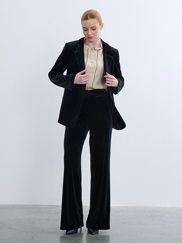 BGN Spodnie w kolorze czarnym rozmiar: 36