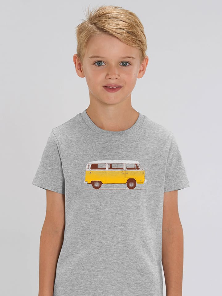 WOOOP Koszulka "Combi" w kolorze szarym rozmiar: 140