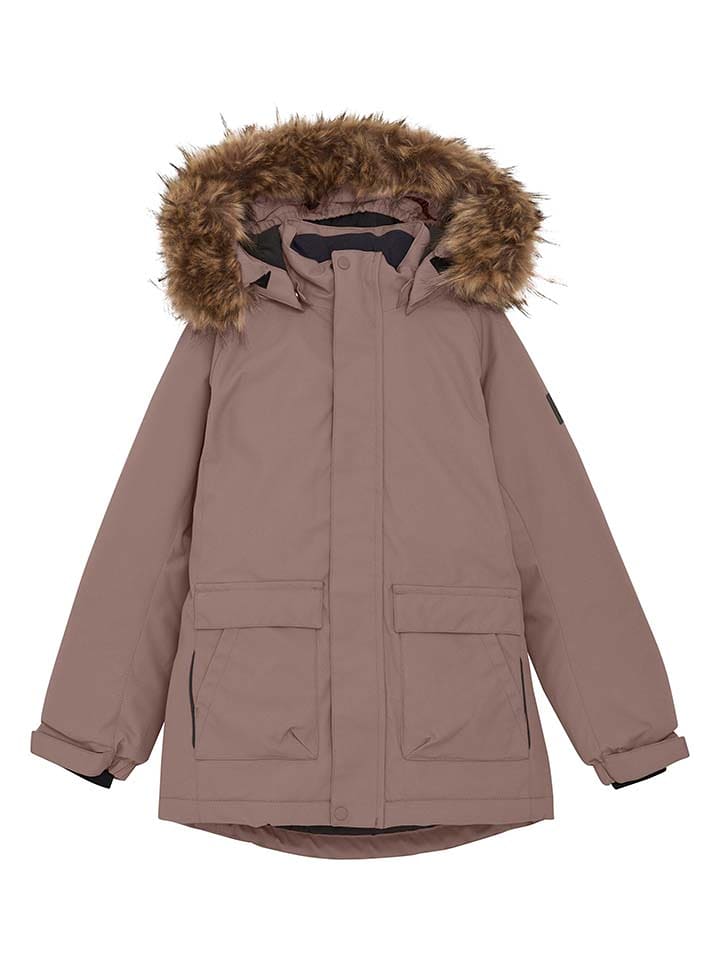 Color Kids Parka w kolorze jasnobrązowym rozmiar: 164