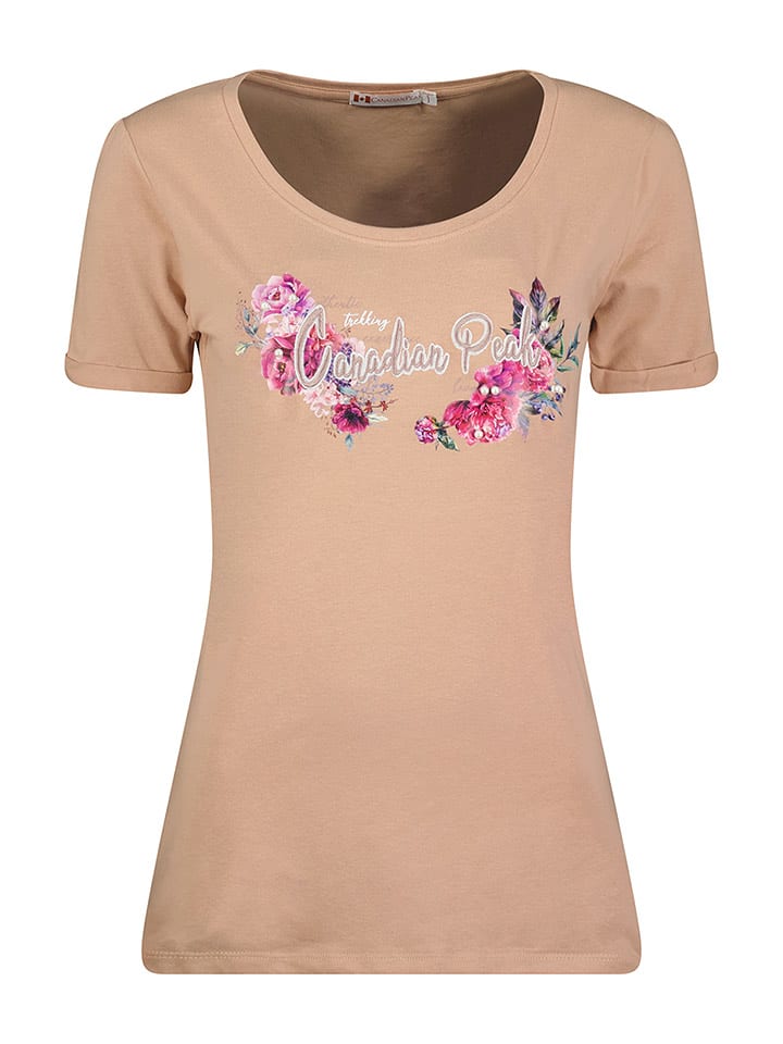 Canadian Peak Koszulka "Jacacieak" w kolorze szaroróżowym rozmiar: XXL