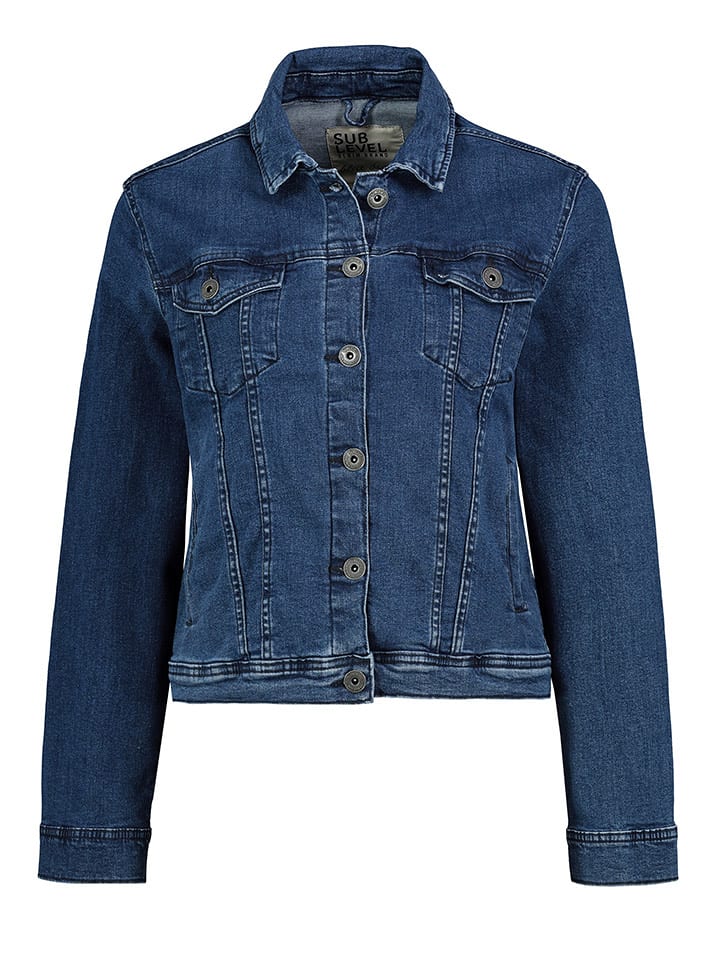Sublevel Kurtka dżinsowa w kolorze granatowym rozmiar: S