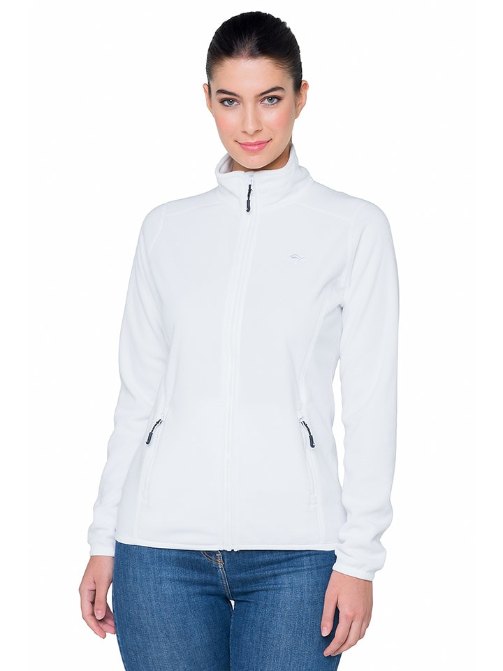 Hot Buttered Kurtka polarowa "Zhenia" w kolorze białym rozmiar: XL