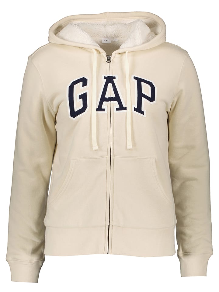 GAP Bluza w kolorze beżowym rozmiar: S