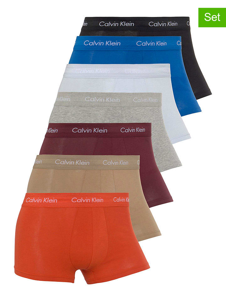 CALVIN KLEIN UNDERWEAR Bokserki (7 par) w różnych kolorach rozmiar: L
