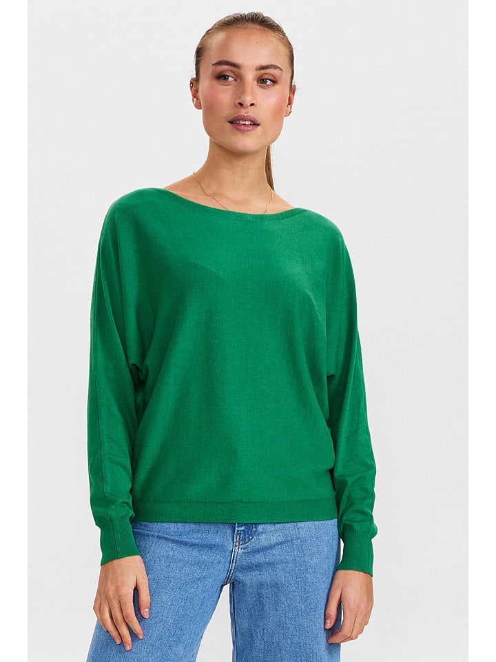 Sweter "Nudaya" w kolorze zielonym