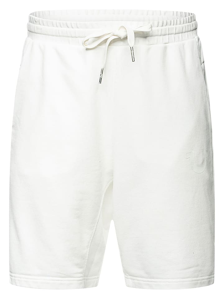 Szorty dresowe w kolorze białym