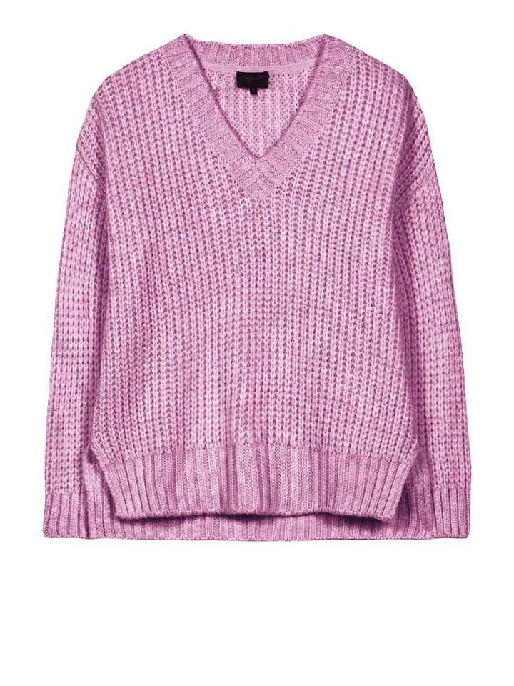 Herrlicher Sweter w kolorze różowym rozmiar: S