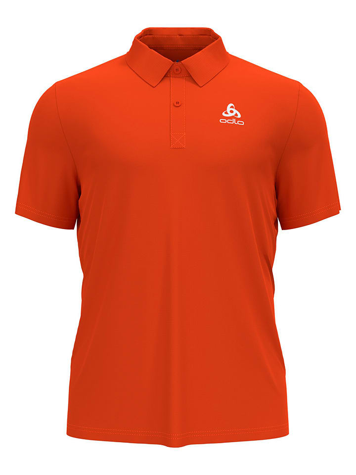 Odlo Funkcyjna koszulka polo "Cardada" w kolorze czerwonym rozmiar: M