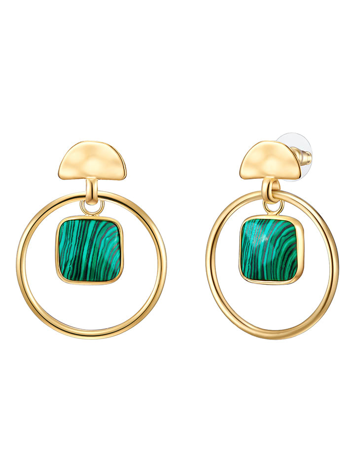 Yokoamii Pozłacane kolczyki-wkrętki rozmiar: onesize