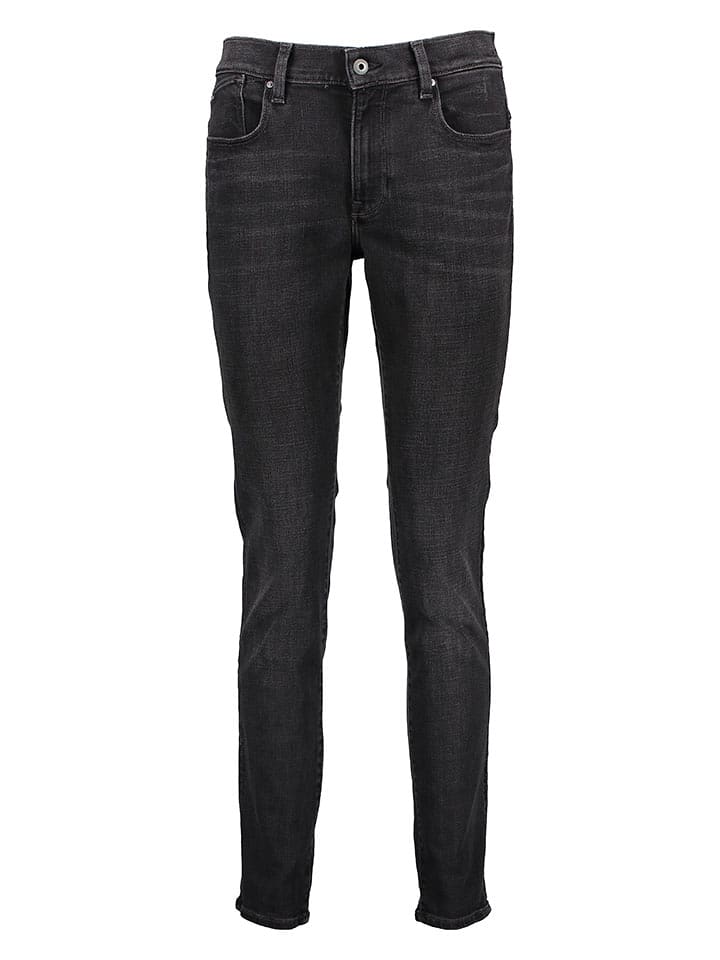 G-Star Dżinsy "Lhana" - Skinny fit - w kolorze antracytowym rozmiar: W29/L34