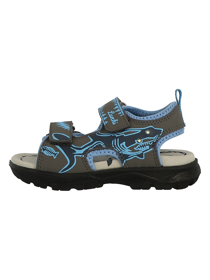 Lurchi Sandały "Korall-S" w kolorze niebiesko-oliwkowym rozmiar: 26