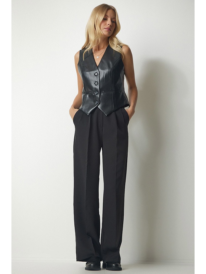 Happiness Istanbul Spodnie w kolorze czarnym rozmiar: 40