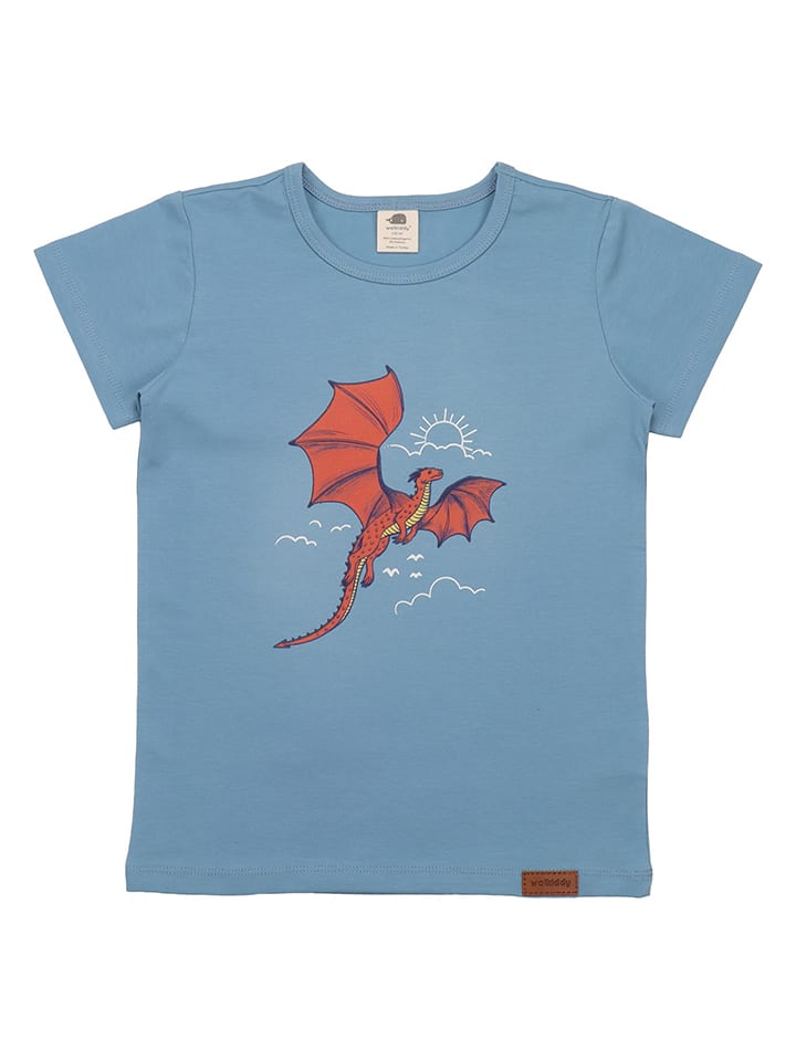 Walkiddy Koszulka w kolorze błękitnym rozmiar: 116