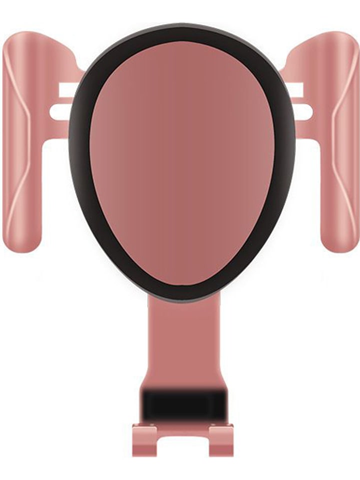 Uchwyt samochodowy w kolorze różowozłotym na smartfon