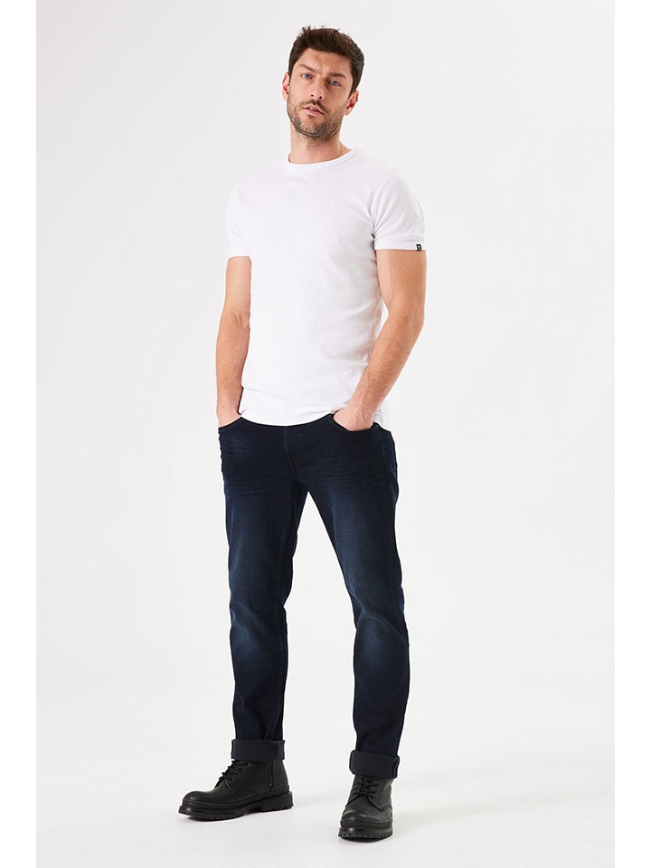 Garcia Dżinsy - Regular fit - w kolorze granatowym rozmiar: W28