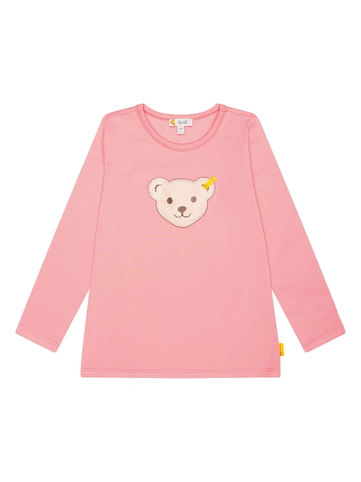 Steiff Koszulka w kolorze różowym rozmiar: 98