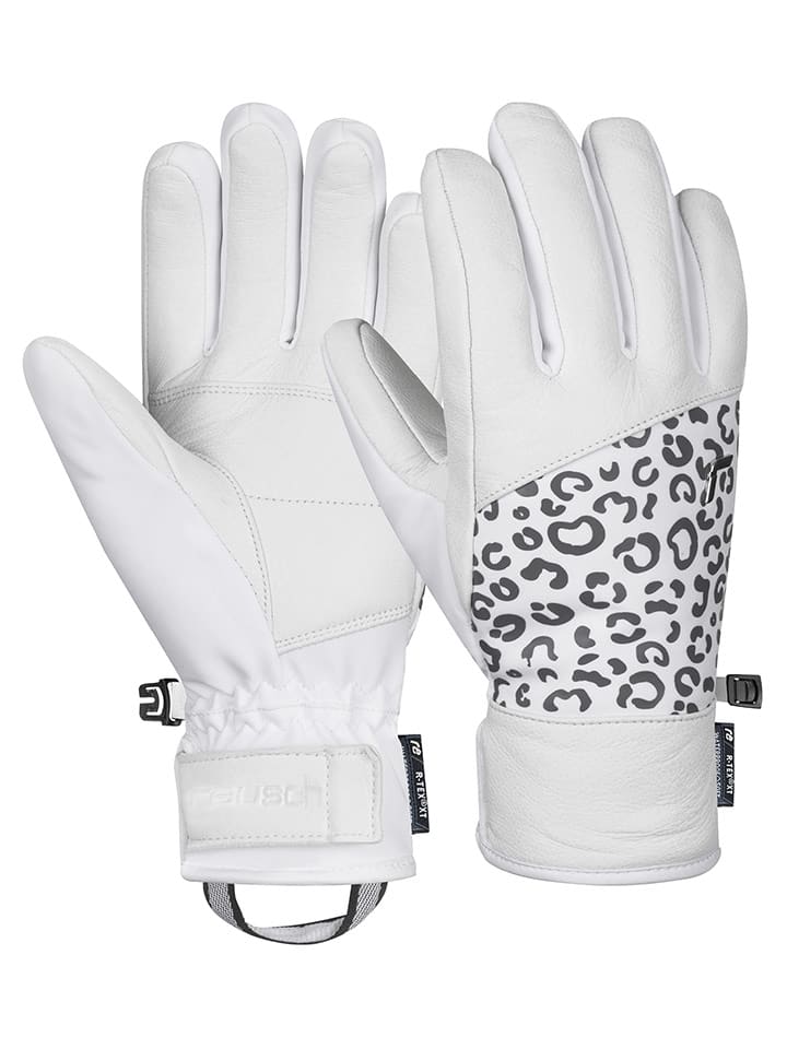 Reusch Rękawiczki funkcyjne "Beatrix R-TEX® XT" w kolorze białym rozmiar: 6,5