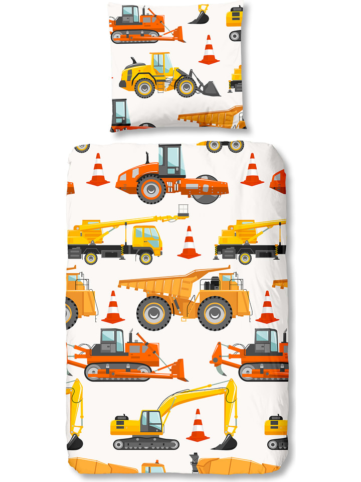 Komplet pościeli renforcé "Working" ze wzorem