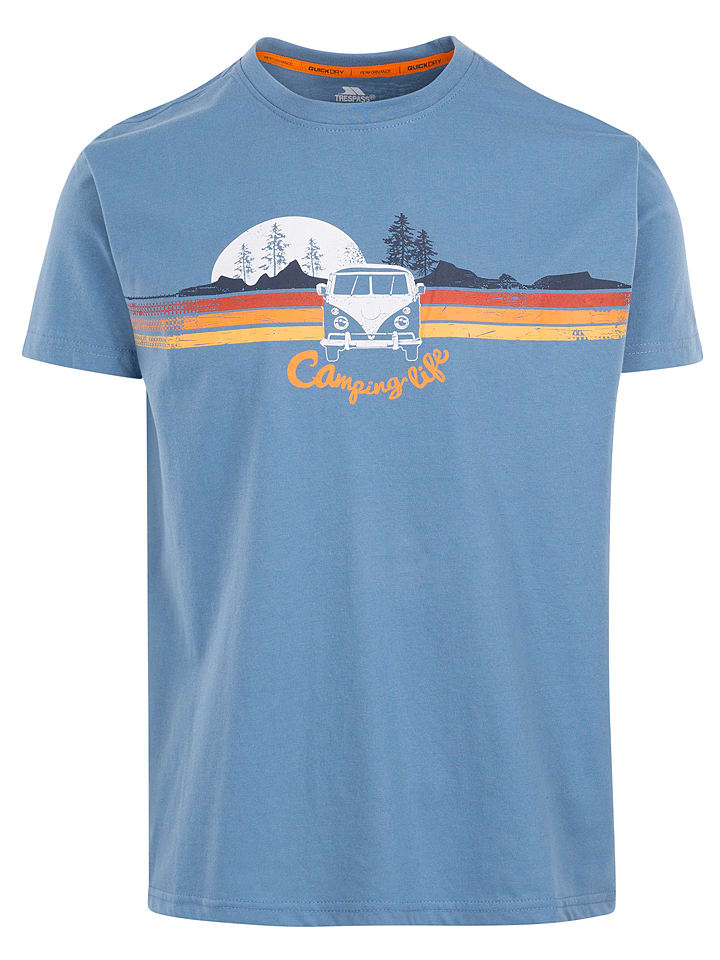 Koszulka "Cromer" w kolorze niebieskim