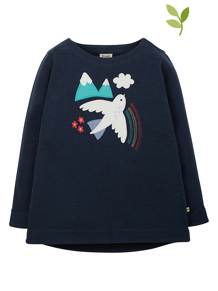 Koszulka "Aria" w kolorze granatowym