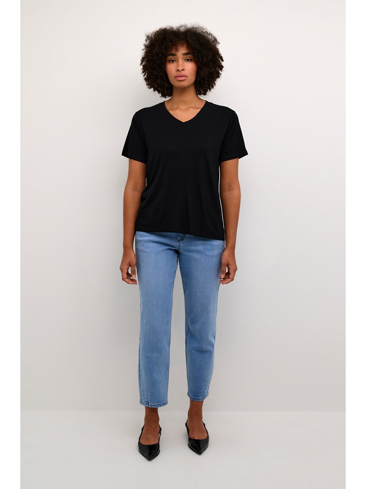 Kaffe Koszulka w kolorze czarnym rozmiar: L