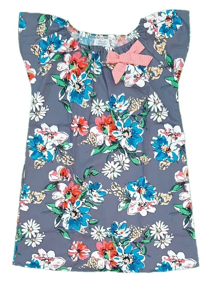 Deux ans de vacances Sukienka ze wzorem rozmiar: 146/152