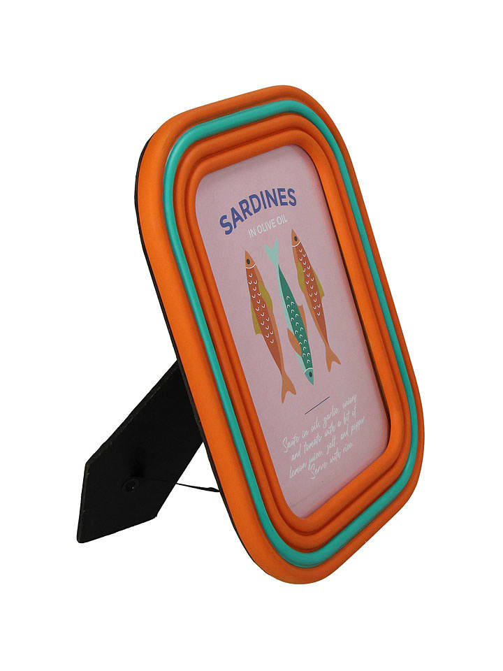 Kersten Ramka w kolorze pomarańczowo-turkusowym na zdjęcia - 18 x 13 cm rozmiar: onesize