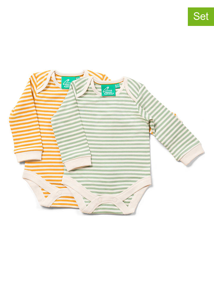 Little Green Radicals Body (2 szt.) ze wzorem rozmiar: 92