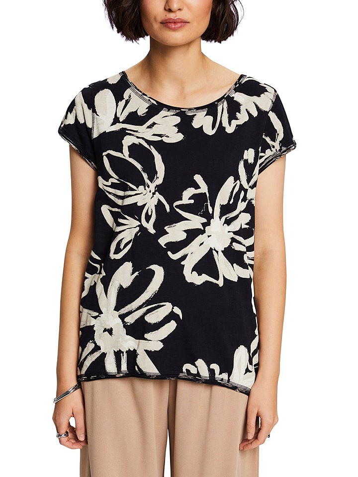 ESPRIT Koszulka w kolorze czarnym rozmiar: XXL