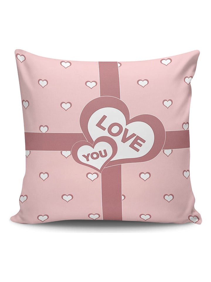 Epheria Kids Poduszka w kolorze jasnoróżowym - 43 x 43 cm rozmiar: onesize