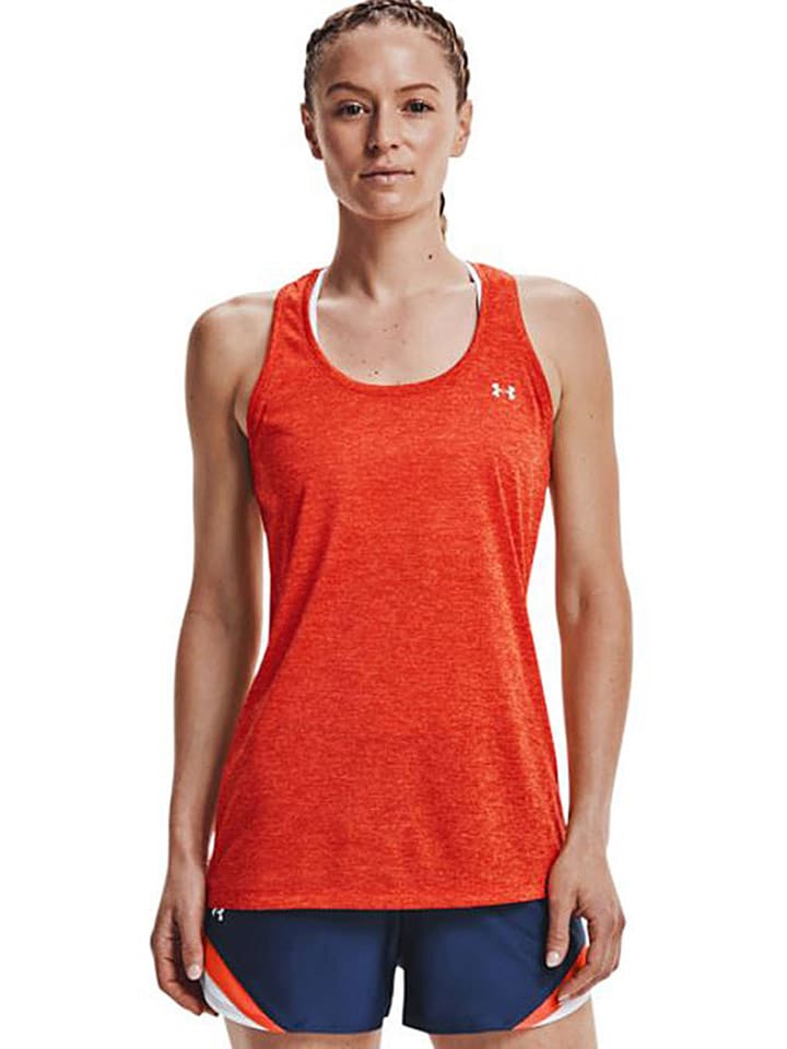 Top funkcyjny w kolorze pomarańczowym