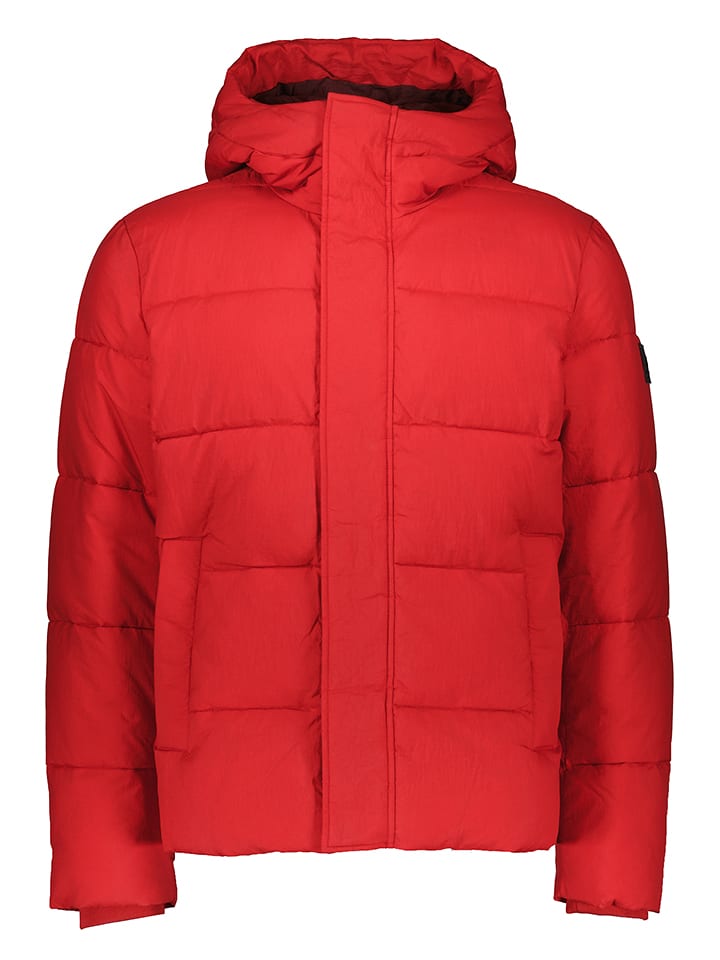 Strellson Kurtka pikowana "Cloud" w kolorze czerwonym rozmiar: 54