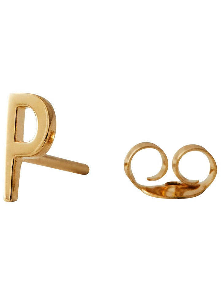 Design Letters Pozłacane kolczyki-wkrętki "Archetypes" rozmiar: onesize